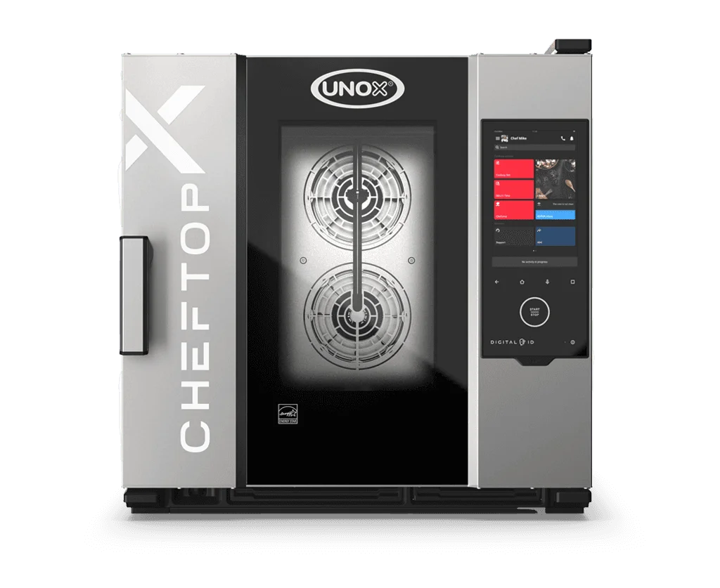 CHEFTOP-X Digital.ID COUNTERTOP 6 GN 1/1 Électrique - charnière droite - Viande grasse (PO) - Ethernet