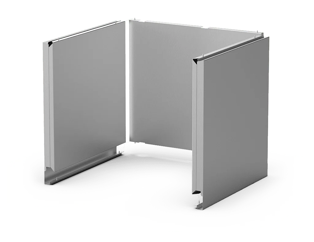 Couvertures latérales pour piètement ultra haut - GN 1/1