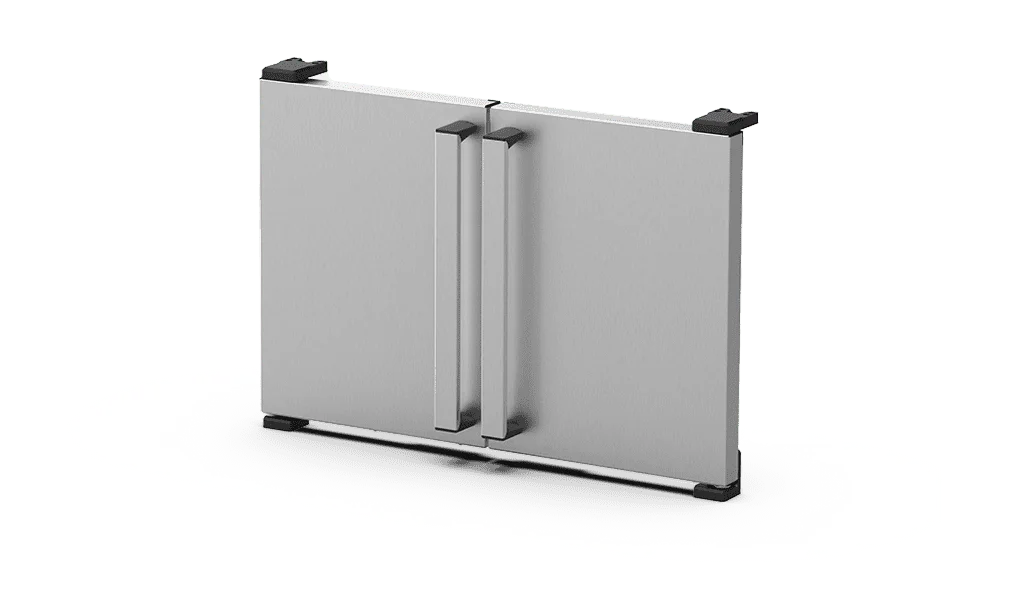 Kit portes pour piètement haut ouvert - GN 1/1
