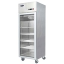 Armoire positive 1 porte vitrée 670L
