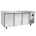 Table réfrigérée négative GN1/1 - 3 portes - 420L