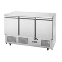 Meuble snacking GN1/1 - 3 portes - 380L - Inox