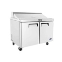 Meuble saladette 2 portes - 12 bacs GN 1/6
